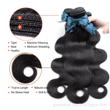 Body wave 100% Indian curly ocean wave pink human  12 a  raw hair moon hair long colored hair lip straight bundles